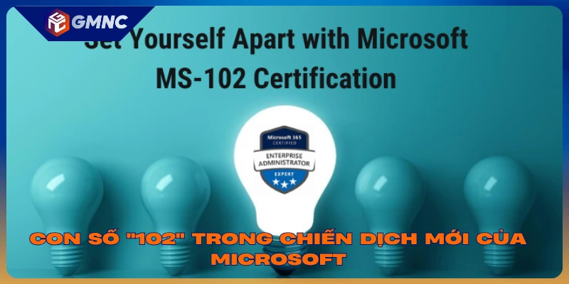Con số "102" trong chiến dịch mới của Microsoft
