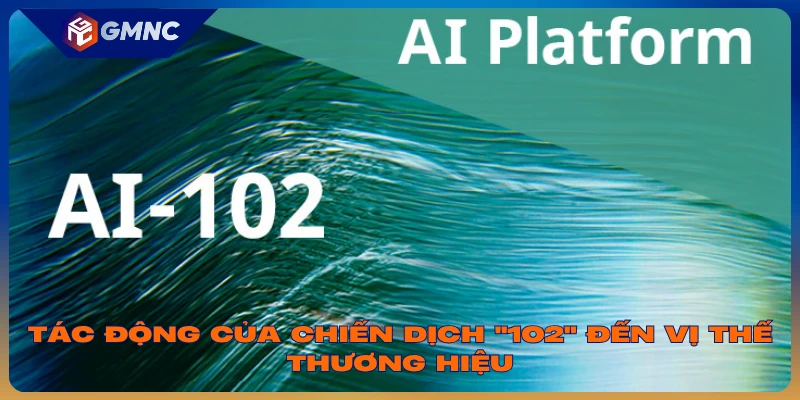 Tác động của chiến dịch "102" đến vị thế thương hiệu